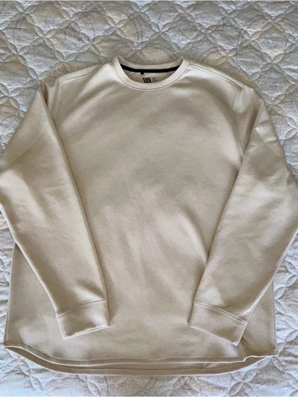 VISSLA Men's Crewneck Sweatshirt in Cream